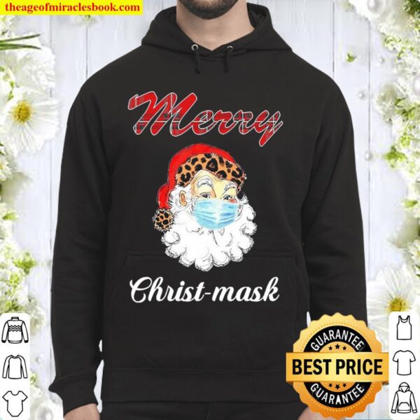 Santa Claus face mask Merry Christ-mask Christmas Hoodie