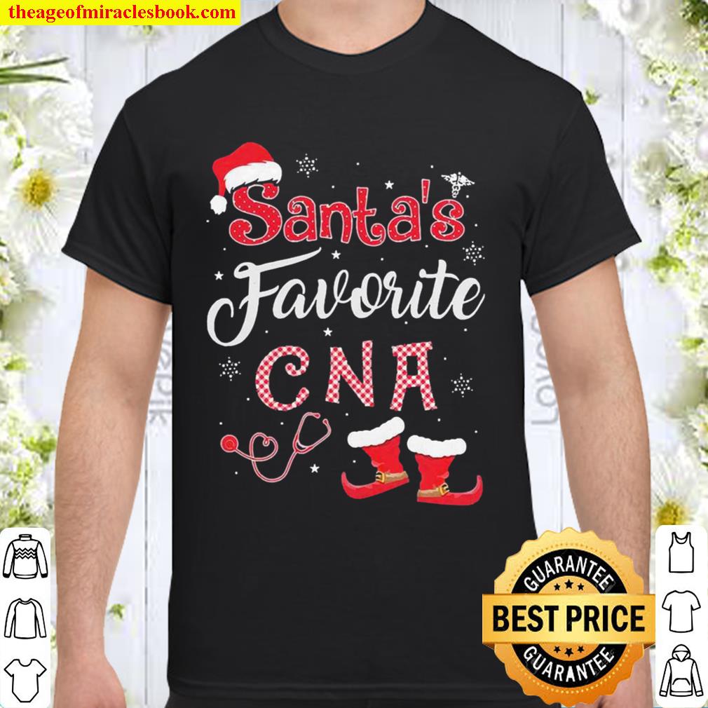 Santa’s Favorite CNA Christmas 2020 Shirt, Hoodie, Long Sleeved, SweatShirt