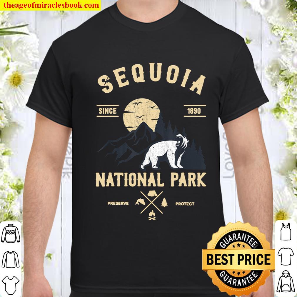 Sequoia National Park Shirt, US Nationalpark In California Shirt