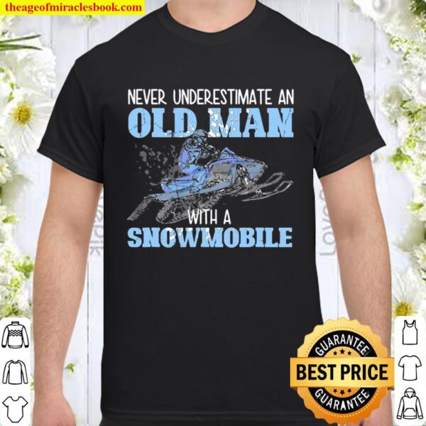 Snowmobile Gear Old Man Beard Snowmobile Helmet Snowmobiles Shirt