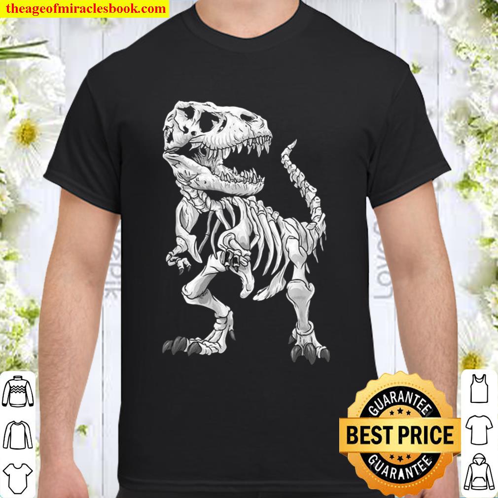 T Rex Skeleton Dino Bones Paleontologist Fossil Dinosaur limited Shirt, Hoodie, Long Sleeved, SweatShirt