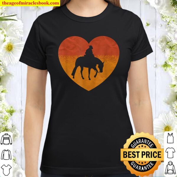 THIS GIRL LOVES HORSES Equestrian Owner Women Valentine day Classic Women T-Shirt