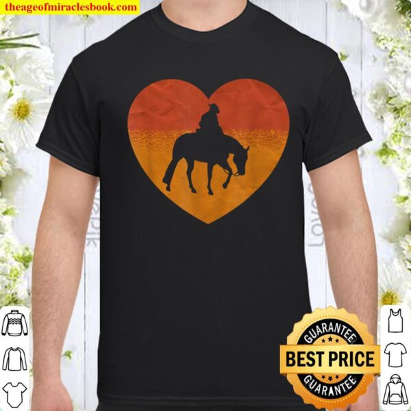 THIS GIRL LOVES HORSES Equestrian Owner Women Valentine day Shirt