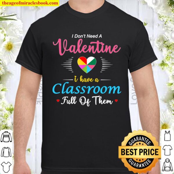 Teacher Valentine_s Day Shirt-Funny Classroom School Gift Shirt