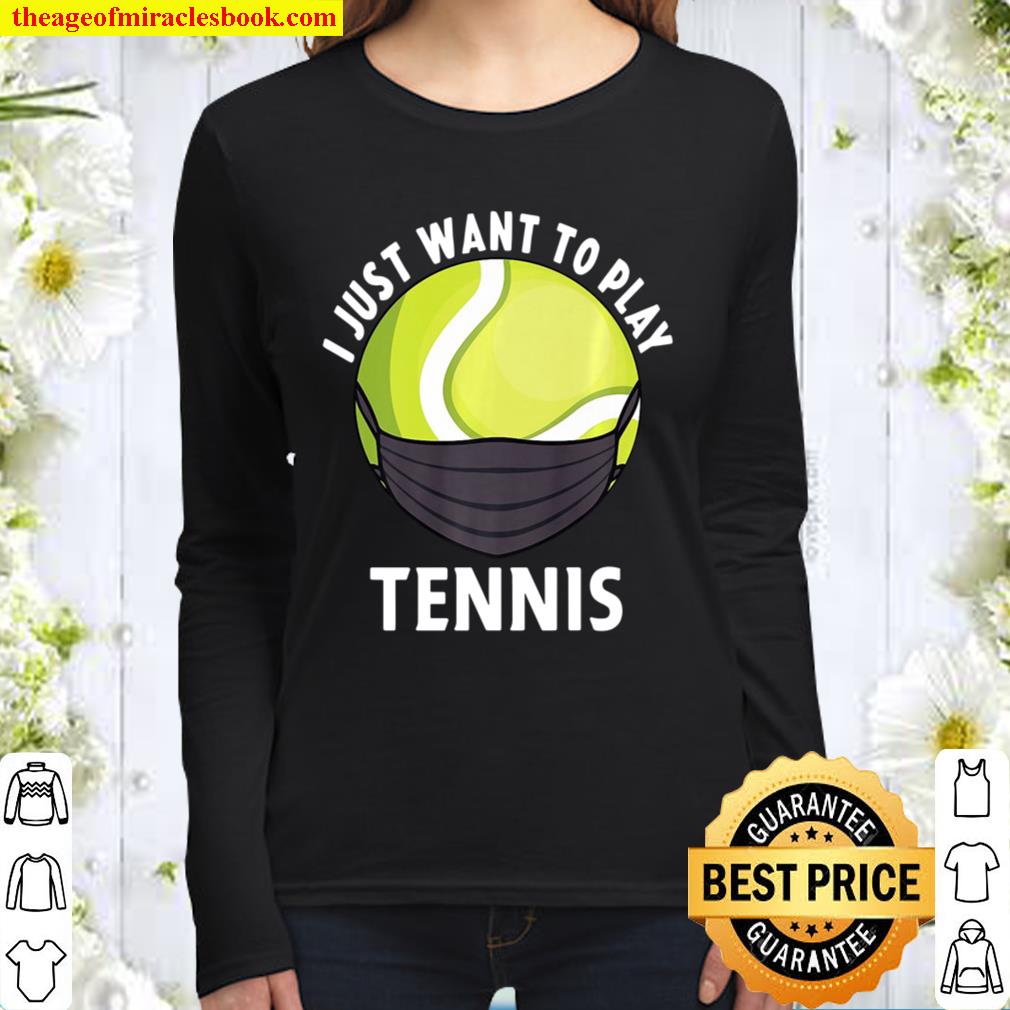 Tennis Face Mask Funny Tennis Quarantine Gift Racket Sports Women Long Sleeved