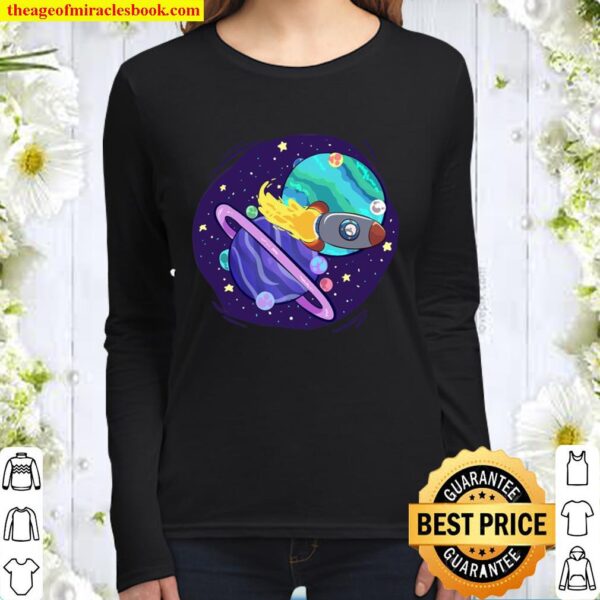 The Great Conjunction (Jupiter And Saturn) Women Long Sleeved