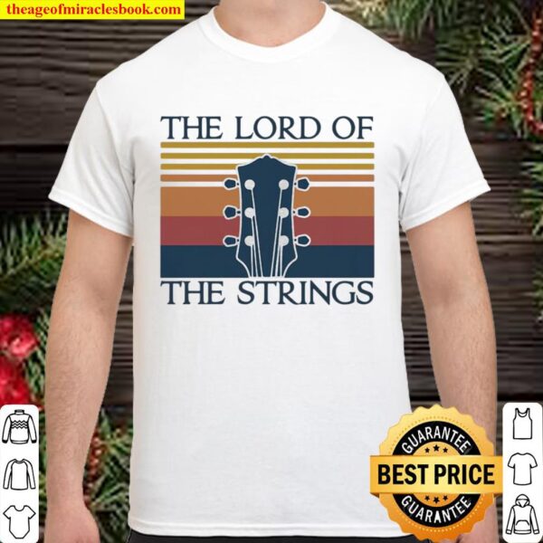 The Lord Of The Strings Guitar Vintage Shirt