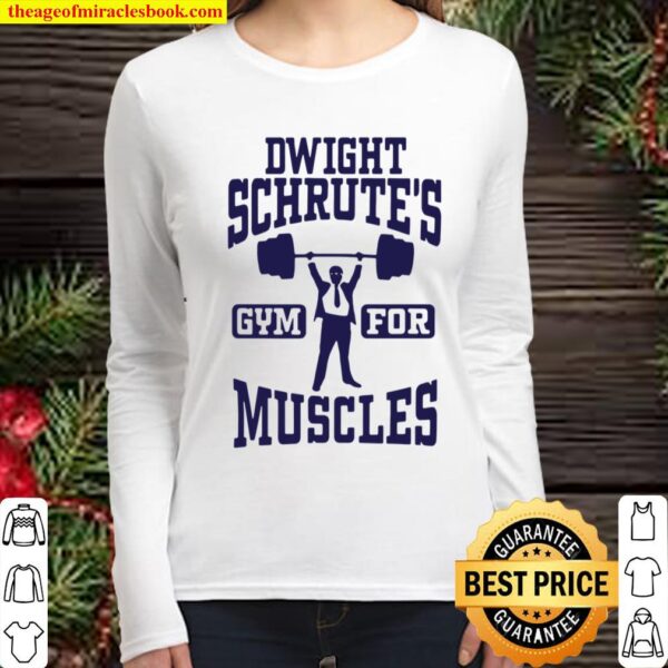 The Office Dwight’s Gym For Muscles Women Long Sleeved