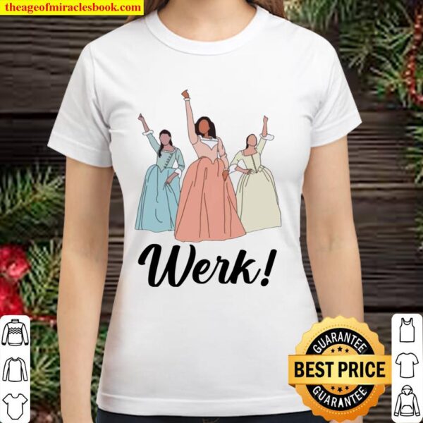 The Schuyler Sisters Werk Include Women in The Sequel T-Shirt - V-Neck Classic Women T-Shirt