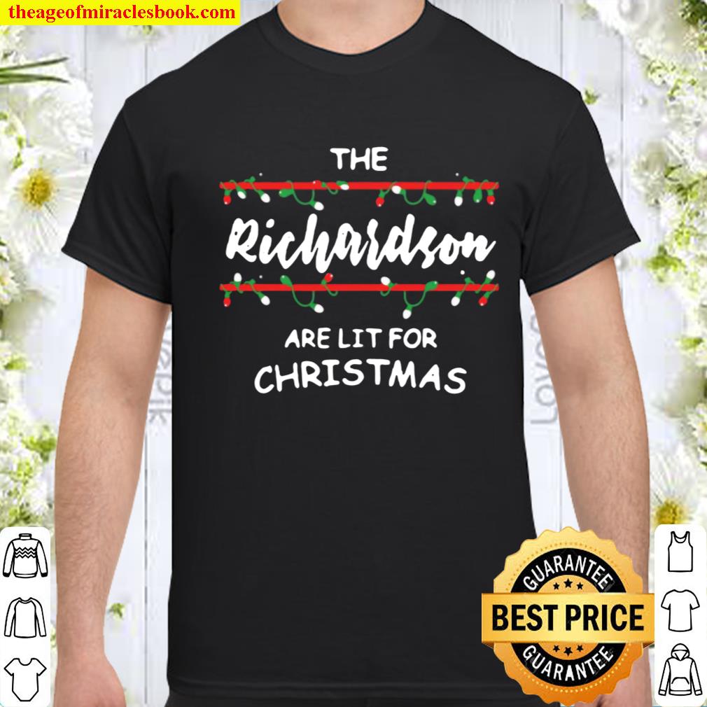 The richardsons are lit for christmas new shirt