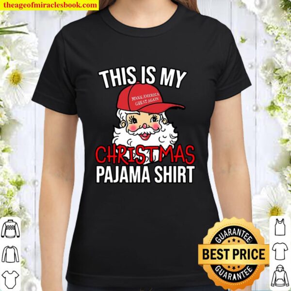 This Is My Christmas Pajama Classic Women T-Shirt