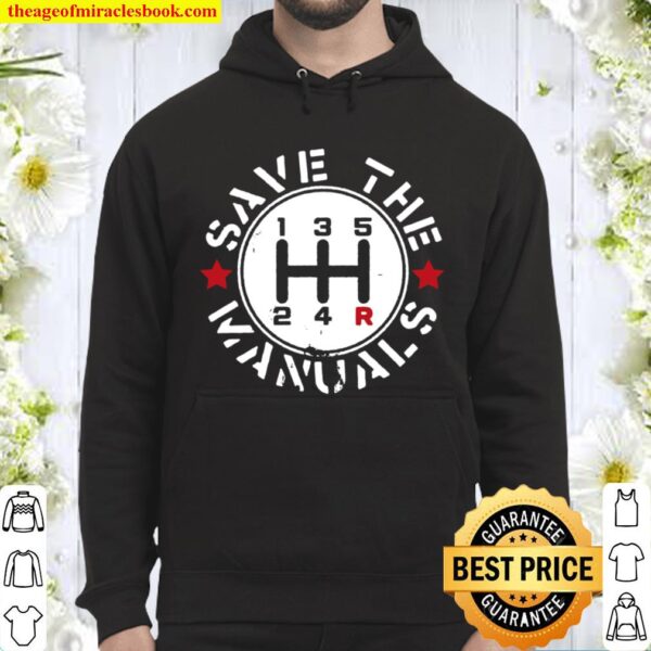 Three Pedals Save The Manuals Hoodie