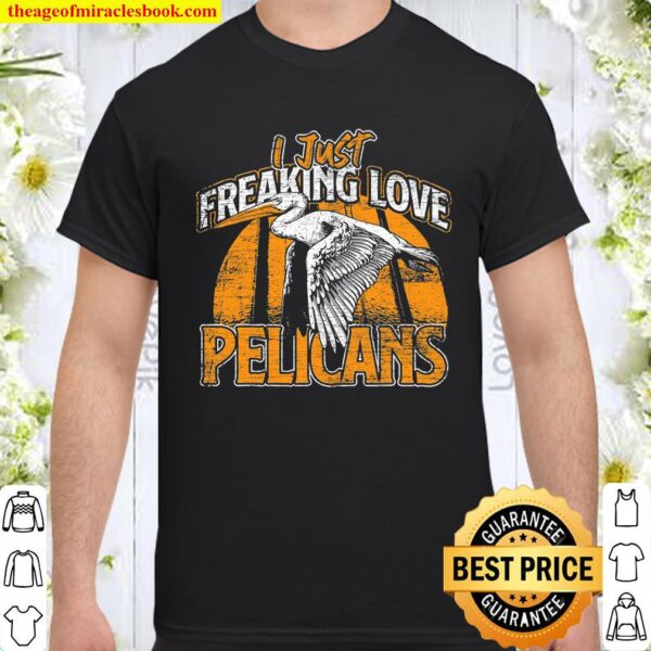 Tropical Bird Lover Ornithologist Gift Idea Pelican Shirt