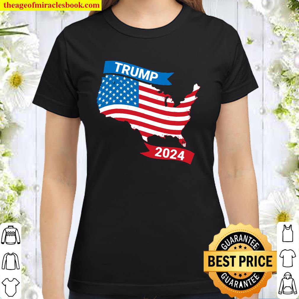 Trump 2024 American Flag Vote Shirt
