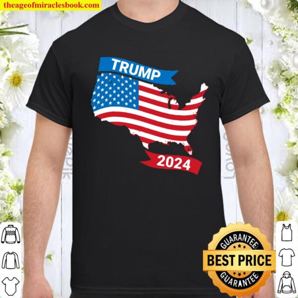 Trump 2024 American Flag Vote Shirt Trump 2024 American Flag Vote Shirt