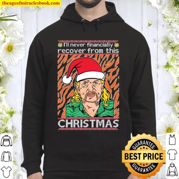 Ugly Christmas Sweater Tiger King Joe Exotic Unisex Hoodie