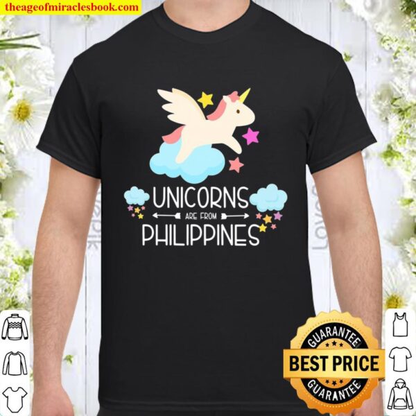 Unicorns Are From Philippines Funny Filipino Pullover Shirt
