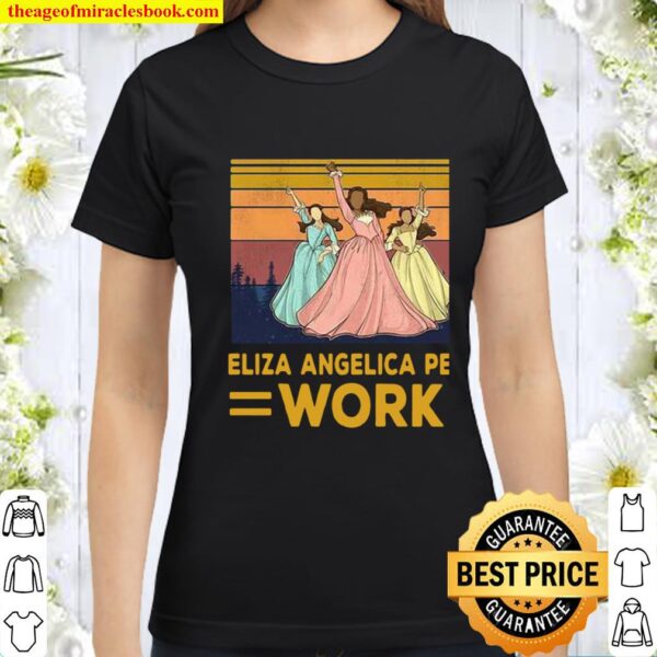 Vintage Angelica Eliza Angelica Peggy work vintage Classic Women T-Shirt