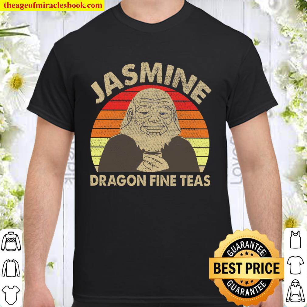 Vintage Jasmine Dragon Fine Teas Sweatshirt Peaceful Samurai Tea Drinker Firebender hot Shirt, Hoodie, Long Sleeved, SweatShirt