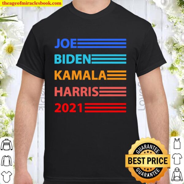 Vintage Joe Biden Kamala Harris Biden Harris 2021 Shirt
