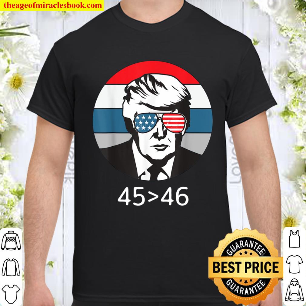 Vintage Trump Is Always My 45th President 2020 Gift T-Shirt