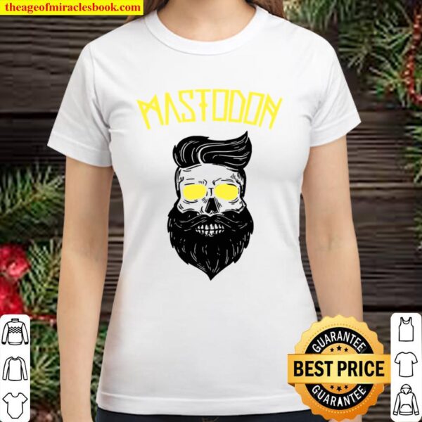 Women_s Mastodon Mens Admat Funny Design Sweatshirt Long Sleeve Crewne Classic Women T-Shirt