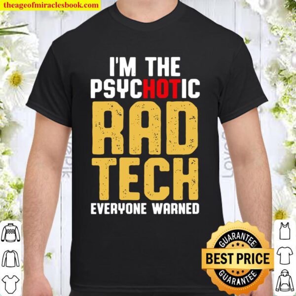 Womens Radiologic Technologist Rad Tech Hot Radiology Shirt