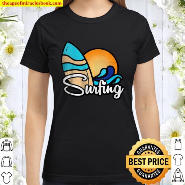 Womens Surfing Vibe Classic Women T-Shirt