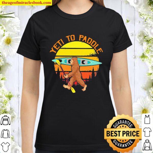 Yeti To Padole Apeman Forest Vintage Classic Women T-Shirt