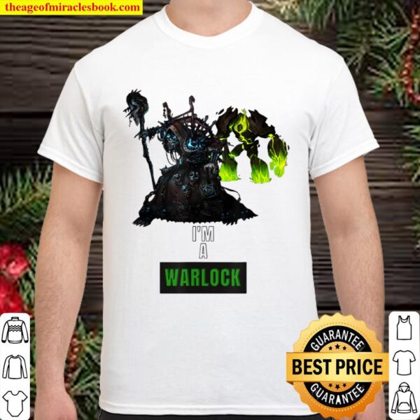 im a warlock tee gift Shirt