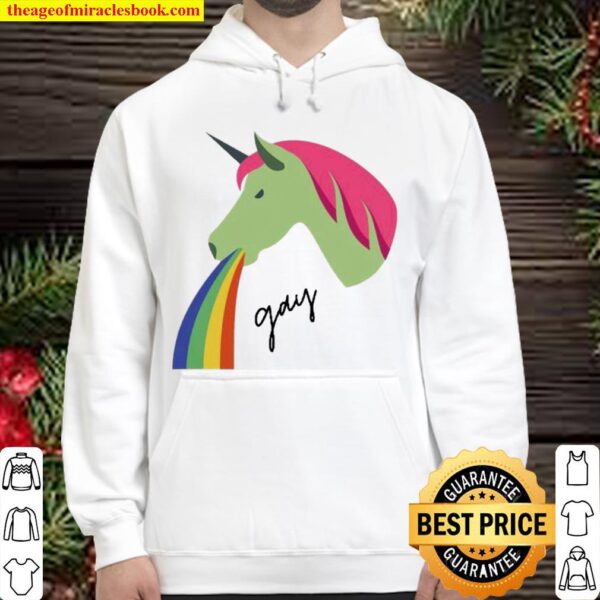 unicorn gay Hoodie