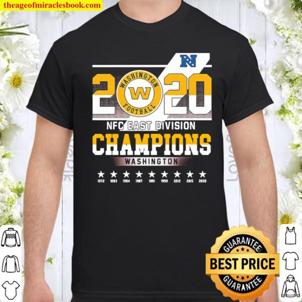 2020 Washington Football Nfc East Division Champions Washington Shirt