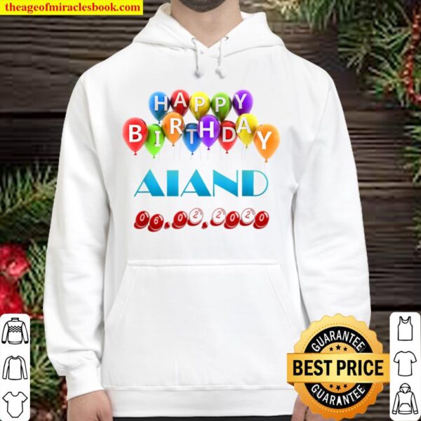 Aiand Happy Birthday Hoodie