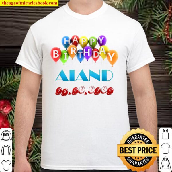 Aiand Happy Birthday ShirtAiand Happy Birthday Shirt