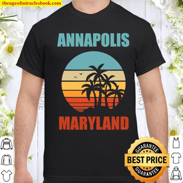 Annapolis Maryland Vintage Vacation Shirt