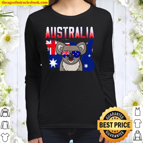 Australia Day - Funny Australian Koala Women Long Sleeved