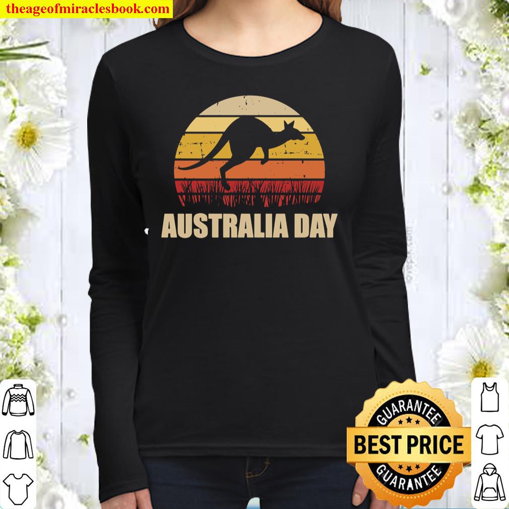 Australia Day vintage Women Long Sleeved