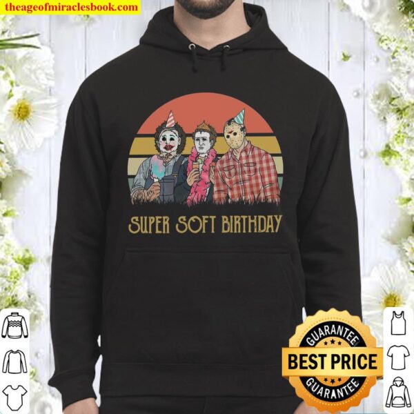 Awesome Horror Movie Characters Super Soft Birthday Vintage Hoodie