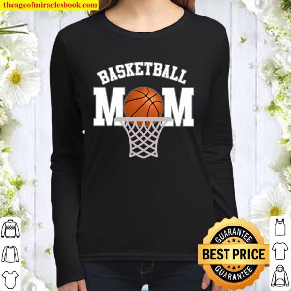 Basketball Mom Women Long Sleeved