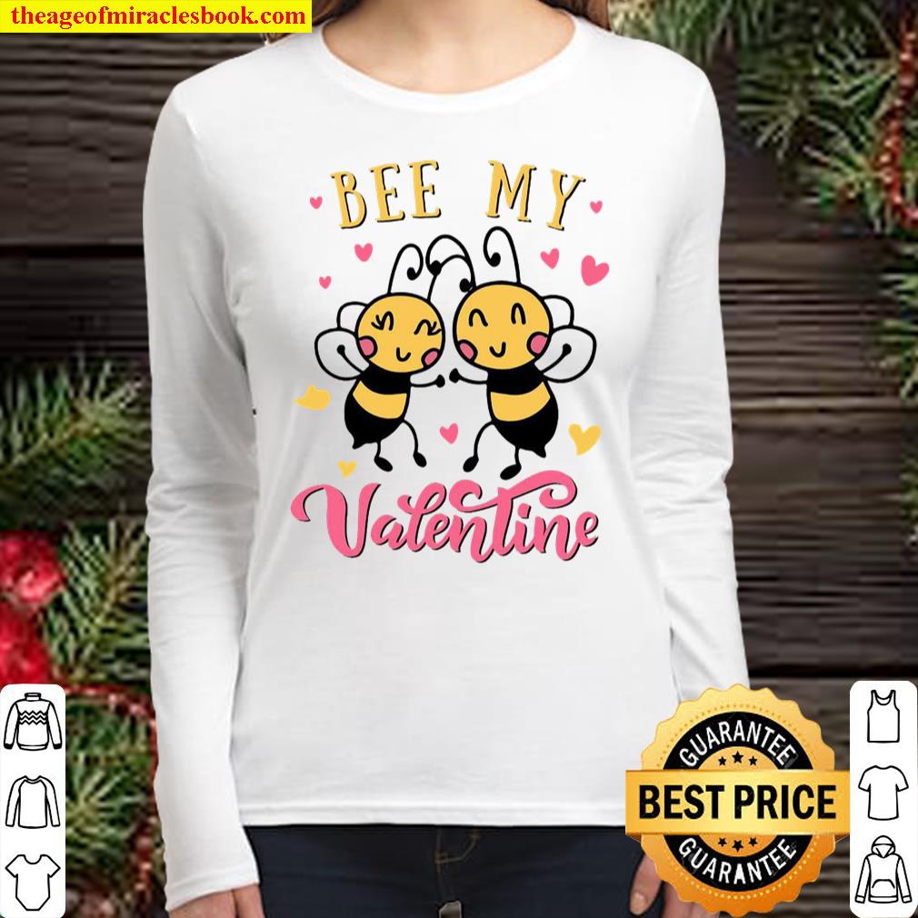 Bee my valentine Women Long Sleeved