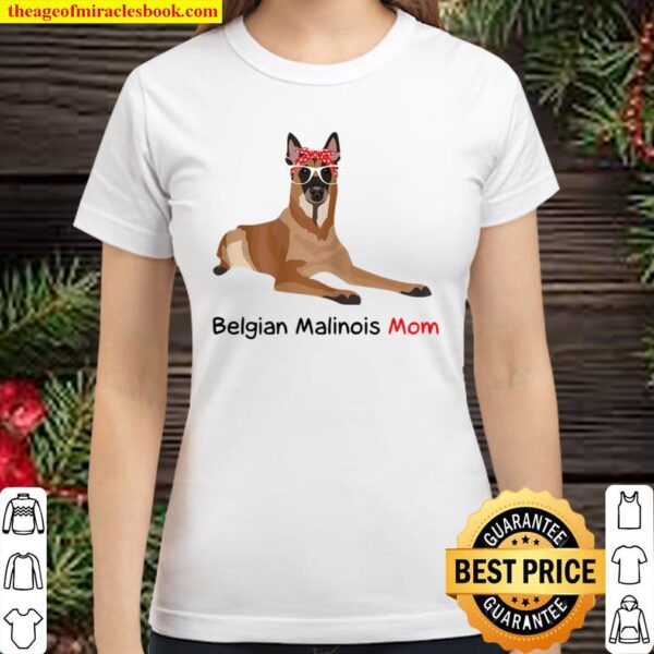 Belgian Malinois Mom Bandana Womens Dog Classic Women T-Shirt