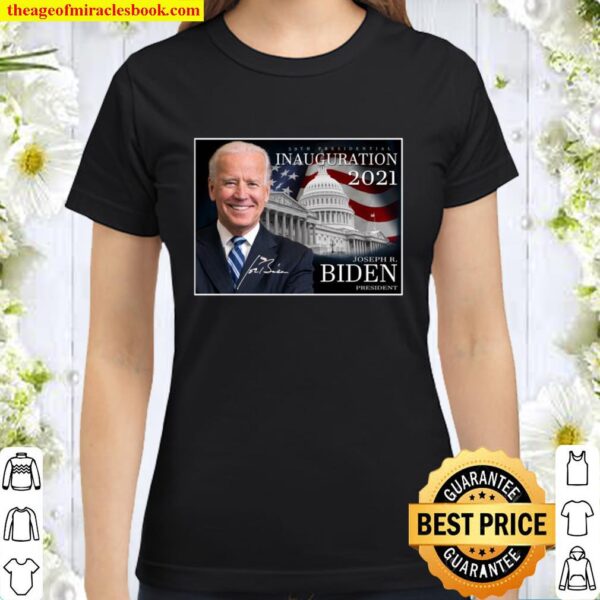 Biden Harris Presidential Inauguration 2021 Celebration Classic Women T-Shirt