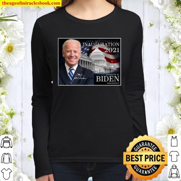 Biden Harris Presidential Inauguration 2021 Celebration Women Long Sleeved