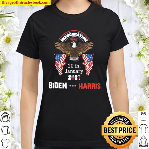 Biden Harris Presidential Inauguration 2021 Vintage Classic Women T-Shirt