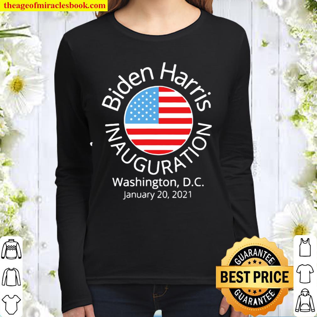 Biden Harris inauguration Washington DC january 20 2021 Women Long Sleeved