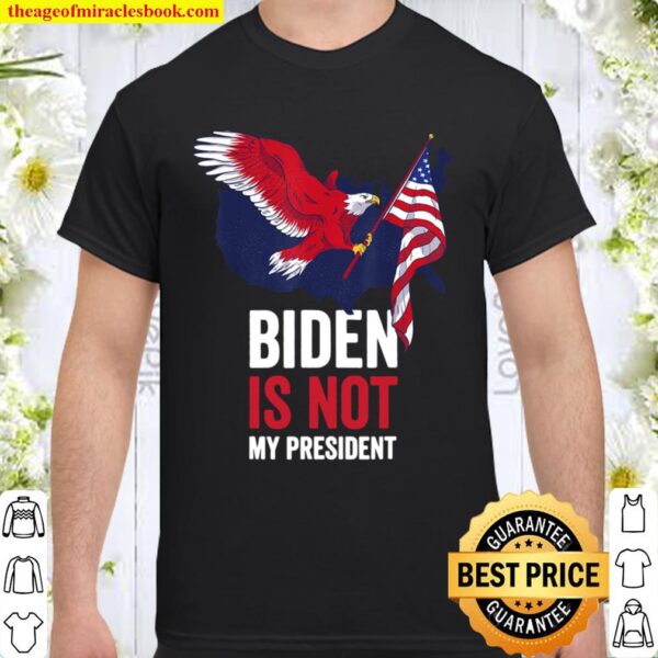 Biden Is Not My President Election Vintage Retro Anti Biden Shirt