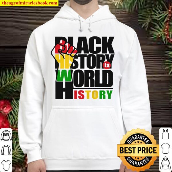 Black History is World History Unisex Sweatshirt, black history appare Hoodie