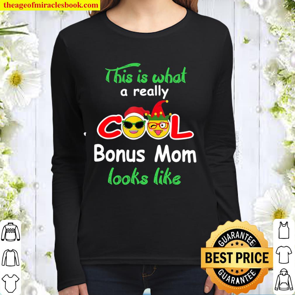 Bonus Mom cool christmas idea Women Long Sleeved