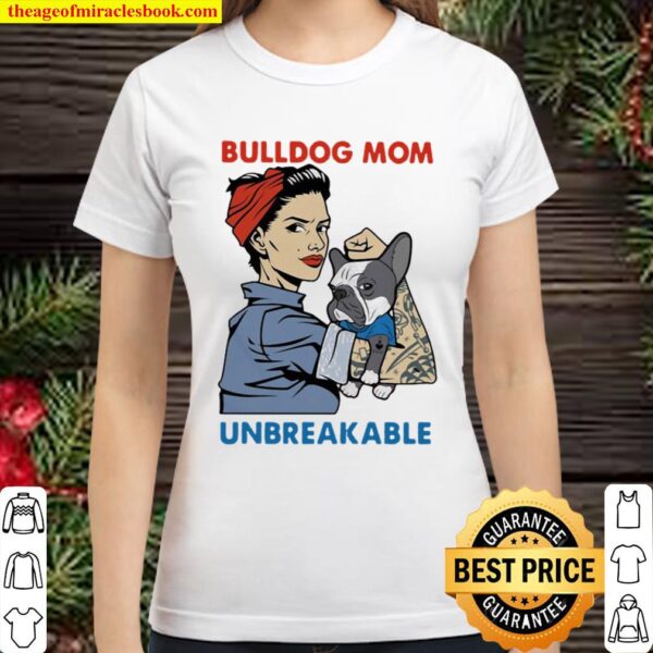 Bulldog Unbreakable Tattoo Women Classic Women T-Shirt