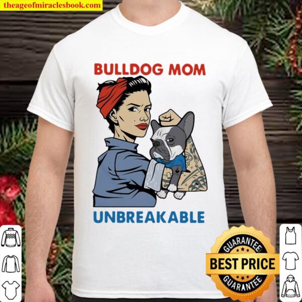 Bulldog Unbreakable Tattoo Women Shirt